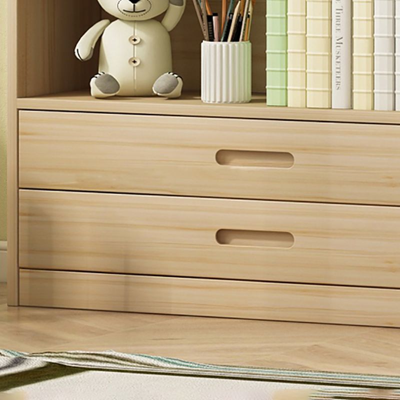 モダンなソリッドウッドブックケースは、あらゆる部屋のために本棚を閉鎖しました