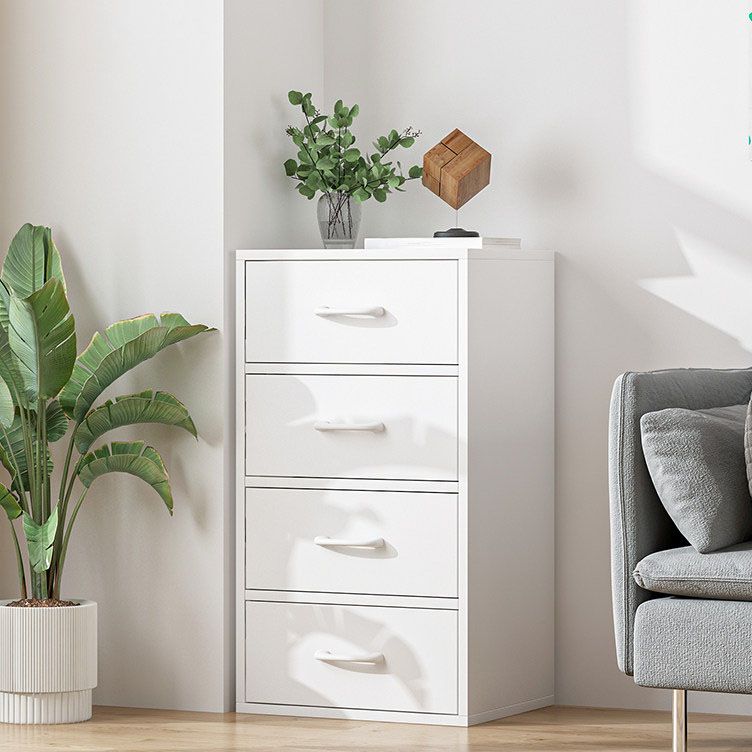 Commode en bois de style moderne à chambre verticale rangement commode coffre avec tiroirs