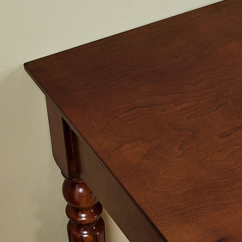 Traditional Style Solid Wood with Drawers White/dark Coffee/walnut Dressing Table Clearhalo 'Bedroom Furniture' 'furn' 'furn_makeup_vanities' 'Furniture' 'Makeup Vanities' 'makeup_vanities' 1200x1200_46c2756b-1894-432a-ac12-bc47c3b5e554