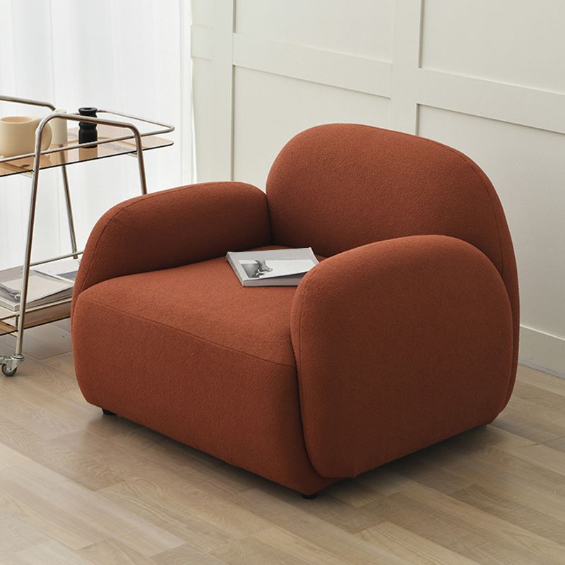 Modern Tight Back Settee Couch Square Arm Standard Sofa Couch