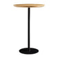 Solid Wood Pub Table 41-inch Bar Height Industrial Round Bar Table for Indoor Clearhalo 'Bar Furniture' 'Bar Tables' 'bar_tables' 'furn' 'furn_bar_tables' 'Furniture' 'Kitchen & Dining Furniture' 1200x1200_46c521b9-704a-42aa-b79f-da82a3e624f8