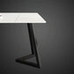 Simplicity Dining Table Rectangular Sintered Stone Table with Metallic Base Clearhalo ' dining_table' 'Dining Tables & Seating' 'Dining Tables' 'furn' 'furn_dining_table' 'Furniture' 'furniture_dining_table' 'Kitchen & Dining Furniture' 'kitchen&dining_furn' 'kitchen' 'kitchen_dining_table' 1200x1200_46c5ea43-4665-4d66-9427-b07692f0261d