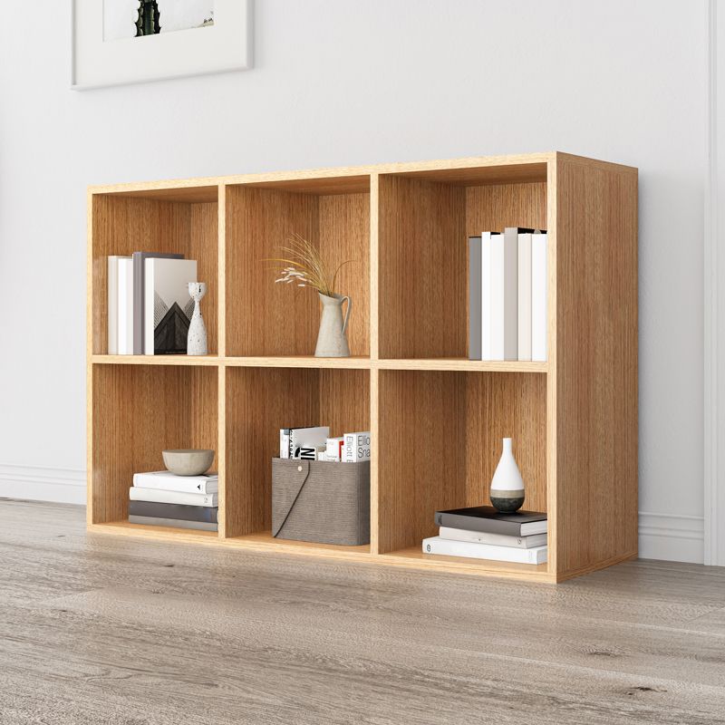 Closed Back Bookshelf Contemporary Style Bookcase for Office Home Study Room Clearhalo 'Bookcases' 'furn' 'furn_bookcases' 'Furniture' 'furniture_bookcases' 'Office Furniture' 1200x1200_46cae4e1-4f8e-4ba4-9f52-713826b81dd3