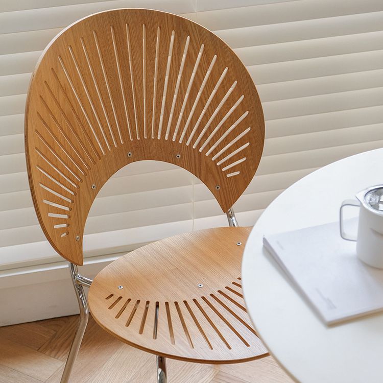 Contemporary Style Metal Chair Set Open Back Side Kitchen Dining Chairs Clearhalo ' kitchen&dining_furn' 'Dining Chairs' 'Dining Tables & Seating' 'dining_chair' 'Furniture' 'furniture_dining_chair' 'Kitchen & Dining Furniture' 'kitchen' 1200x1200_46cbb2c4-0df4-4b60-a5c7-4b5749c6cb54