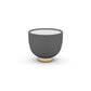 Luxurious Slate Round Pedestal Coffee Cocktail Table in White and Gray Clearhalo 'Coffee & Accent Tables' 'Coffee Tables' 'coffee_tables' 'furn' 'furn_coffee_tables' 'Furniture' 'Living Room Furniture' 1200x1200_46d00cfd-3028-4321-a7de-e8c0317106e3