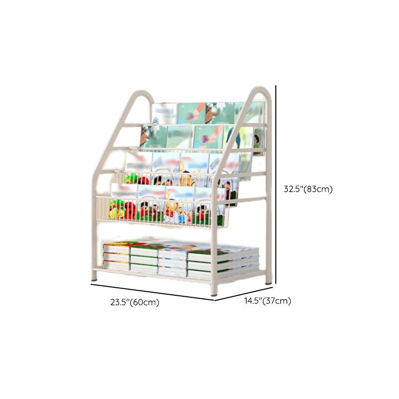 Les étagères de bibliothèque standard à dos fermé en métal comprenaient une bibliothèque pour la salle d'étude