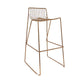 Modern Style Steel Counter Stools with Footrest and Cutout Milk Tea Shop Bar Stool 30 Inch Clearhalo 'Bar Furniture' 'Bar Stools' 'bar_stools' 'furniture_bar_stools' 'Kitchen & Dining Furniture' 'kitchen&dining_furn' 'kitchen' 'kitchen_furn' Furniture' 1200x1200_46d1562c-b121-47ad-9c63-7479515bc299
