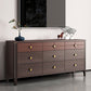 Square Straight Legs Accent Chest Mid-Century Modern Chest with Drawer