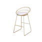 Contemporary Metal Counter Height Stools Bar Stool with Footrest Clearhalo 'Bar Furniture' 'Bar Stools' 'bar_stools' 'furn' 'furn_bar_stools' 'Furniture' 'Kitchen & Dining Furniture' 1200x1200_46d6b56c-f0f9-4b4b-8bb5-154075ce5c4d