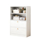 Modern Wood Accent Chest 3.77" Wide with Drawers and 1 Shelf