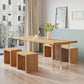 Modern 1/2/3/4/5 Pieces Dining Bench Set Solid Wood Dining Room Furniture Clearhalo 'Dining Room Sets' 'Dining Tables & Seating' 'dining_room_set' 'furn' 'furn_dining_room_set' 'Furniture' 'furniture_dining_room_set' 'Kitchen & Dining Furniture' 1200x1200_46da1d73-a136-4a75-85a3-4388702b6608