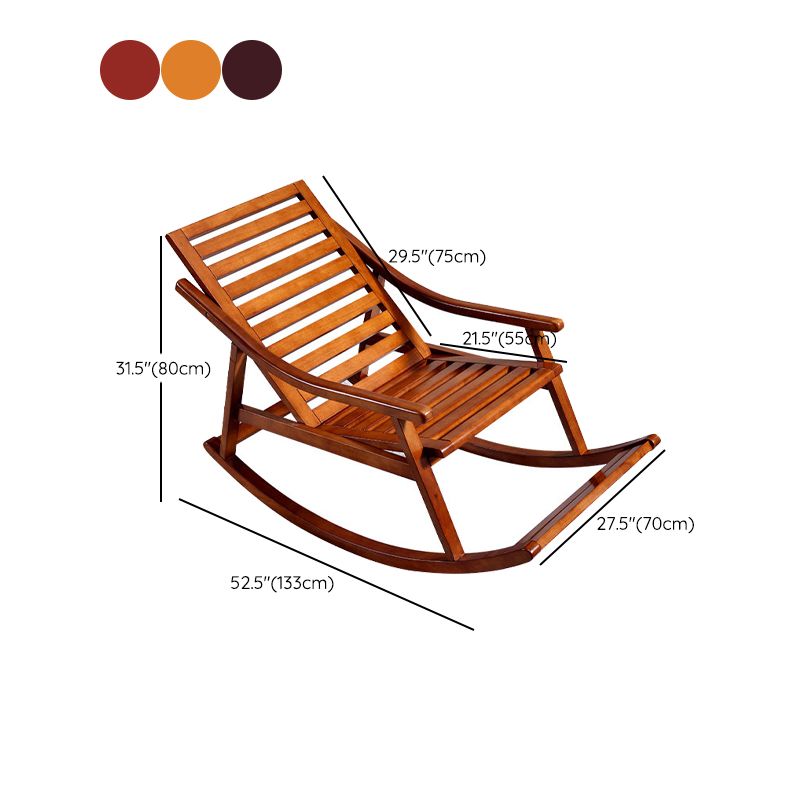 Modern Rocker Chair Solid Wood Frame Spindle Rocker Chair for Living Room Clearhalo 'Chairs & Seating' 'furn' 'furn_rocking_chairs' 'Furniture' 'Living Room Furniture' 'Rocking Chairs' 'rocking_chairs' 1200x1200_46db7038-889c-460d-baaf-46d1a34df216