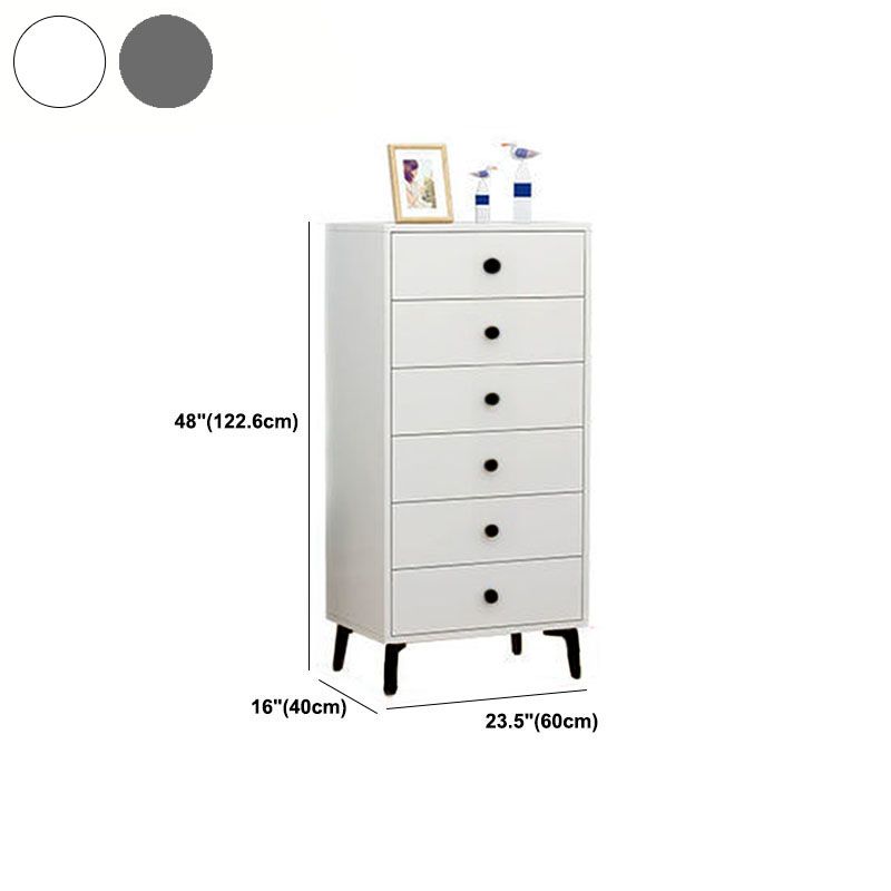 Cómoda de almacenamiento vertical de madera de ingeniería Glam, cómoda para dormitorio con cajones