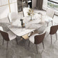 Traditional Luxury Rectangle Dining Table White Sintered Stone Table with Pedestal Base Clearhalo ' dining_table' 'Dining Tables & Seating' 'Dining Tables' 'furn' 'furn_dining_table' 'Furniture' 'furniture_dining_table' 'Kitchen & Dining Furniture' 'kitchen&dining_furn' 'kitchen' 'kitchen_dining_table' 1200x1200_46dd28c6-7541-4a79-a11e-5afe55a4cf45
