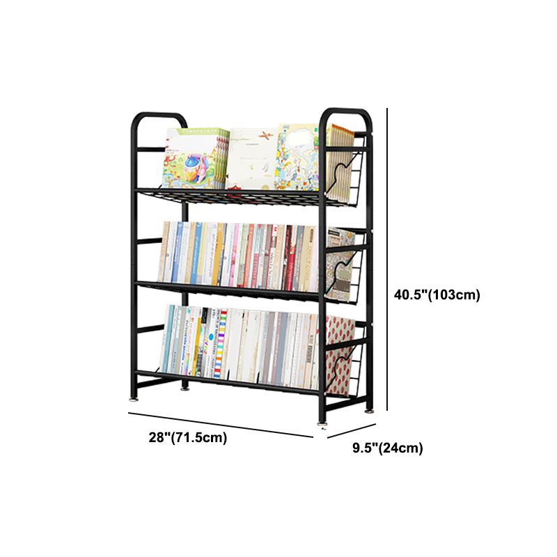 Urban Style Bookshelf Open Back Bookcase for Office and Study Room Clearhalo 'Bookcases' 'furn' 'furn_bookcases' 'Furniture' 'furniture_bookcases' 'Office Furniture' 1200x1200_46ddae6a-16f4-49e8-9caf-02583469b59a