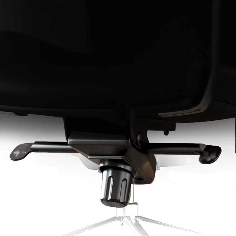 Contemporary Office Chair Lumbar Support No Distressing Fixed Arms Chair Clearhalo 'furn' 'furn_office_chair' 'Furniture' 'furniture_office_chair' 'Office Chairs' 'Office Furniture' 'office_chair' 1200x1200_46df089e-ec7f-4cc9-a8f6-351334a72a53