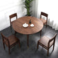 Dinner Kitchen Table Dining Room Round Pine Solid Wood Dining Table