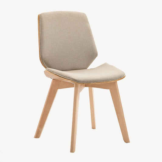 Home Contemporary Side Chair Solid Back Upholstered Wood Dining Room Chair Clearhalo ' kitchen&dining_furn' 'Dining Chairs' 'Dining Tables & Seating' 'dining_chair' 'furn' 'furn_dining_chair' 'Furniture' 'furniture_dining_chair' 'Kitchen & Dining Furniture' 'kitchen' 1200x1200_46e1dcd3-cbab-494a-b538-0e8772b72af5