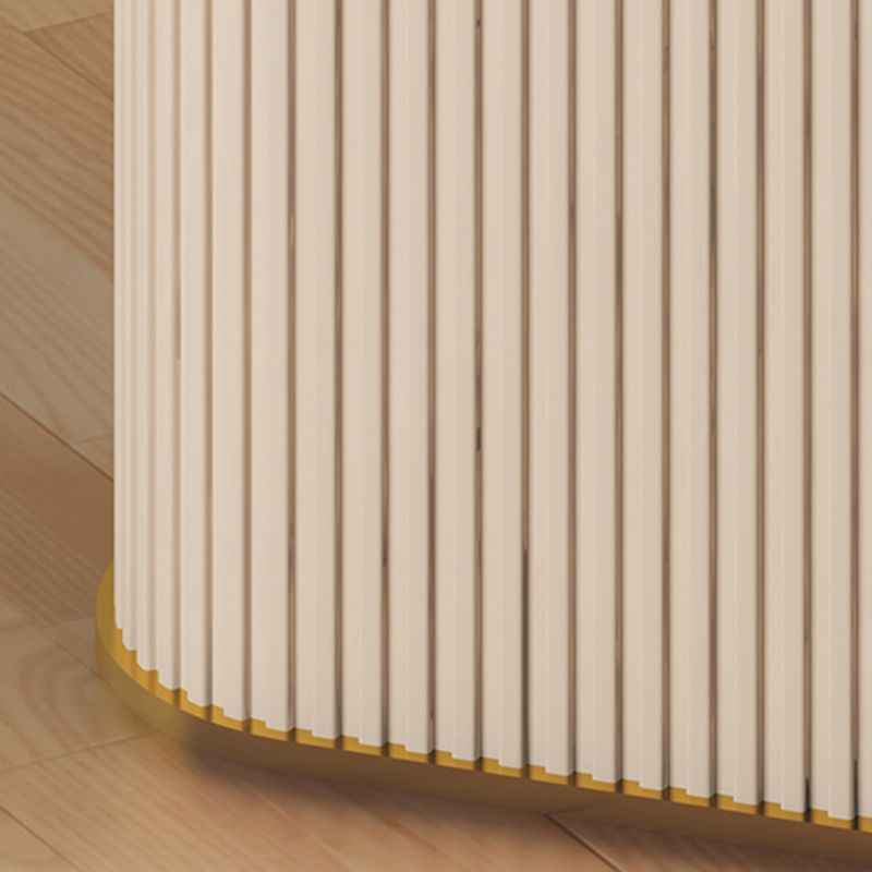 Tavolo da tavolo glam di ardesia e metallo semplice ristorante bianco tavolo da pranzo ovale