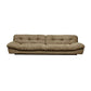 Zeitgenössischer armloser Sofa Tufted Split-Rücken-Wohnzimmersofa