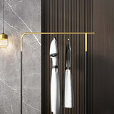 Contemporary Plain Clothes Hanger Free Standing Metal Coat Rack