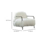 Contemporary 29.52 " Height White Wool Arm Chair for Bedroom Clearhalo 'Accent Chairs' 'accent_chairs' 'Chairs & Seating' 'furn' 'furn_accent_chairs' 'Furniture' 'Living Room Furniture' 1200x1200_46e9f36e-4a69-4a21-b043-10467834e8c6