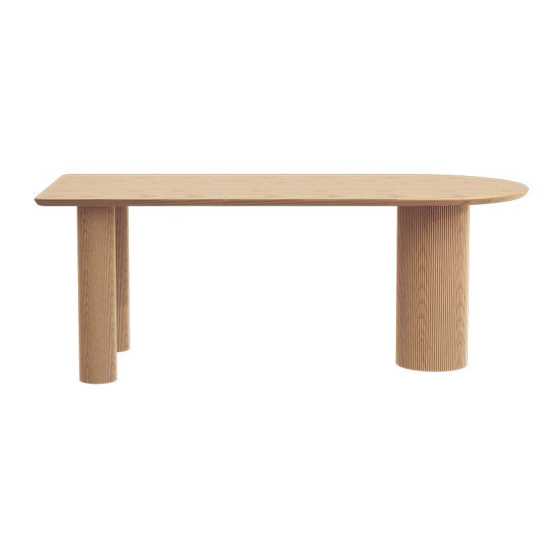 Modern Brown in Pine Counter Table Specialty Dining Table for Kitchen