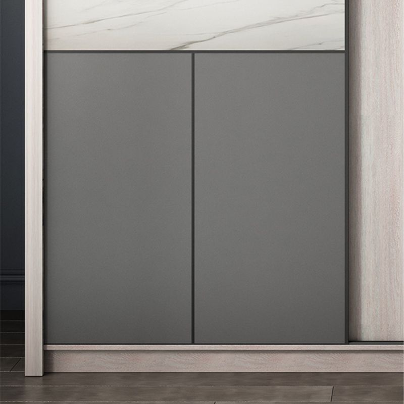 Sliding Wardrobe Closet with Shelves Modern Wardrobe Armoire Clearhalo 'Armoires & Wardrobes' 'armoires_wardrobes' 'Bedroom Furniture' 'furn' 'furn_armoires_wardrobes' 'Furniture' 1200x1200_46ec4ee6-42b8-4fa5-a35a-4672f5c06b92