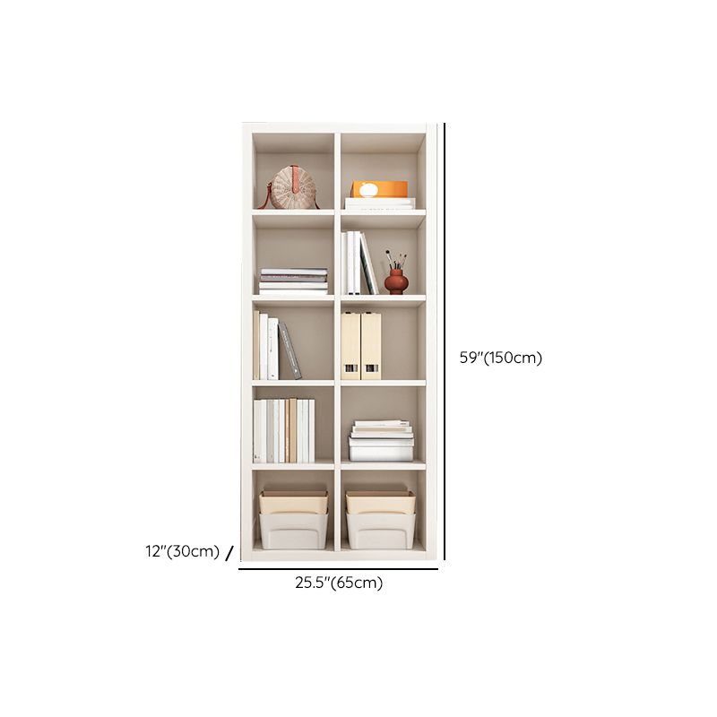 11.81" W Modern Matte Finish Bookcase Engineered Wood Standard Bookshelf Clearhalo 'Bookcases' 'furn' 'furn_bookcases' 'Furniture' 'Office Furniture' 1200x1200_46f01193-f7f6-4ace-bed1-0bee1d11bed0