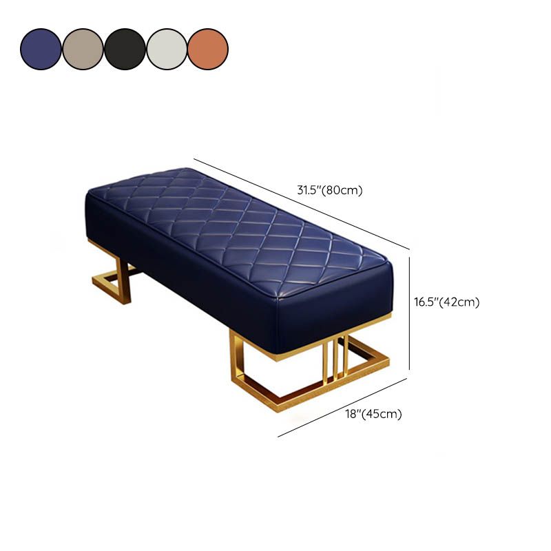 Banco di posti a sedere imbottiti ingresso rettangolo e panca per camera da letto, 18 "W