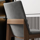 Modern Upholstered Manicure Store Side Chair Solid Back Gray Dining Chair Clearhalo ' kitchen&dining_furn' 'Dining Chairs' 'Dining Tables & Seating' 'dining_chair' 'furn' 'furn_dining_chair' 'Furniture' 'furniture_dining_chair' 'Kitchen & Dining Furniture' 'kitchen' 1200x1200_46f581fd-693c-4f9f-97e4-044449ca1d20