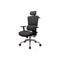 Sedia da ufficio ergonomica regolabile in altezza Sedia girevole per computer con supporto lombare