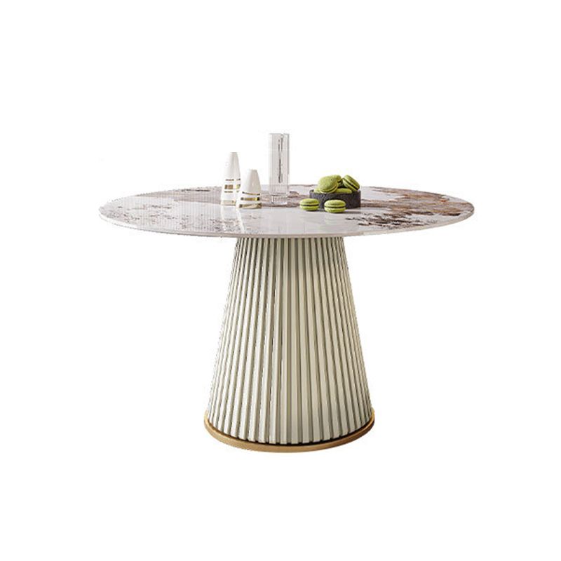 Glam Sintered Stone Dining Set 1/4/5/7 Pieces Dining Set for Dining Areas