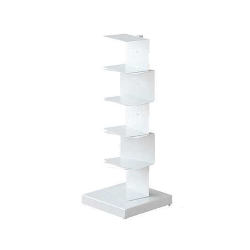 Scandinavian Vertical Corner Bookshelf Stainless Steel Material Bookshelf for Office Clearhalo 'Bookcases' 'Furniture' 'furniture_bookcases' 'Office Furniture' 1200x1200_46fccc85-23ad-4d01-aabe-f80e55824aae