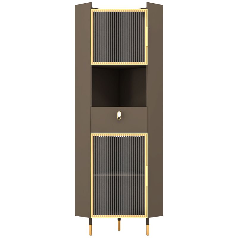 Modern Style Buffet Sideboard Stone Side Board with Cabinet and Drawer Clearhalo 'buffet_sideboard' 'Buffets & Sideboards' 'furn' 'furn_buffet_sideboard' 'Furniture' 'Kitchen & Dining Furniture' 1200x1200_46fd8788-5792-4204-9451-8444378df9e6