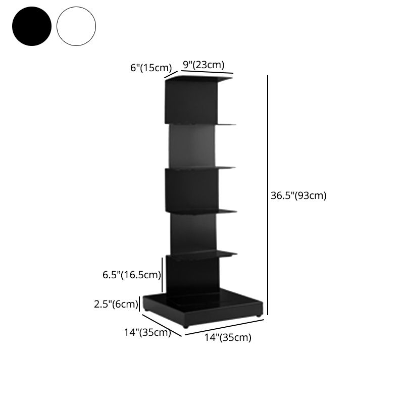 13.78"W Bookshelf Contemporary Style Invisible Bookcase for Office and Home Clearhalo 'Bookcases' 'furn' 'furn_bookcases' 'Furniture' 'furniture_bookcases' 'Office Furniture' 1200x1200_470032d5-178b-4f83-b21a-3c5864cd749a