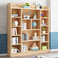 Scandinavian Natural Standard Bookshelf Pine Wood Vertical Bookcase Clearhalo 'Bookcases' 'furn' 'furn_bookcases' 'Furniture' 'furniture_bookcases' 'Office Furniture' 1200x1200_4700517b-7867-477f-ab6e-b87f9cd7ba79