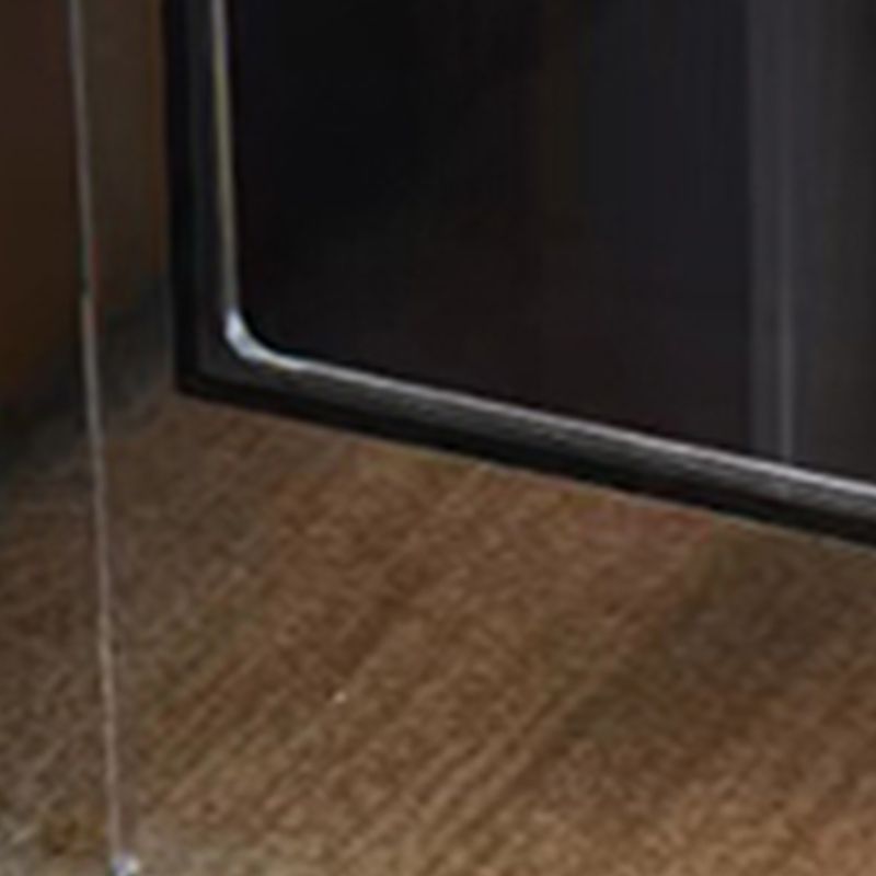 Modernistic Plastic Rectangular End Table Double Tier Corner Table with Storage Clearhalo 'Coffee & Accent Tables' 'End & Side Tables' 'end_side_tables' 'furn' 'furn_end_side_tables' 'Furniture' 'Living Room Furniture' 1200x1200_4702814a-de1d-4754-93b7-a71d395bb146