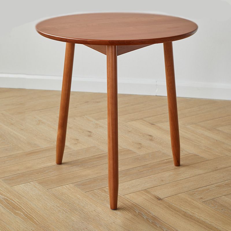 Round Wood Top End Table Tripod Sofa Side End Table in Natural/Brown Clearhalo 'Coffee & Accent Tables' 'End & Side Tables' 'end_side_tables' 'furn' 'furn_end_side_tables' 'Furniture' 'Living Room Furniture' 1200x1200_4706cb3b-03eb-4d24-abb3-927fb905a89f