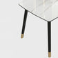 Contemporary Sintered Stone Kitchen Dining Table Rectangle Shape Dining Table with 4 Legs Base Clearhalo ' dining_table' 'Dining Tables & Seating' 'Dining Tables' 'Furniture' 'furniture_dining_table' 'Kitchen & Dining Furniture' 'kitchen&dining_furn' 'kitchen' 'kitchen_dining_table' 1200x1200_47087ffe-36d9-44f8-aeef-174d48807826