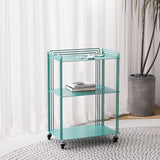 Scandinavian Geometric Bookcase Metal Shelves Included Bookshelf,26" H x 11.8" W Clearhalo 'Bookcases' 'furn' 'furn_bookcases' 'Furniture' 'furniture_bookcases' 'Office Furniture' 1200x1200_4709951d-f384-40ca-bbbc-cb3f812a4cae