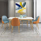 Stone Dining Room Collection Contemporary Rectangle 4 Legs Dining Table for Kitchen Home Clearhalo ' dining_table' 'Dining Tables & Seating' 'Dining Tables' 'furn' 'furn_dining_table' 'Furniture' 'furniture_dining_table' 'Kitchen & Dining Furniture' 'kitchen&dining_furn' 'kitchen' 'kitchen_dining_table' 1200x1200_470a4482-3a67-4333-be2e-0f713a07642c