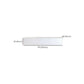 Engineered Wood Contemporary Media Console White TV Console with Doors
