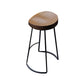 Solid Wood Dining Stools Contemporary Bar Stools with Footrest Clearhalo 'Bar Furniture' 'Bar Stools' 'bar_stools' 'furn' 'furn_bar_stools' 'Furniture' 'Kitchen & Dining Furniture' 1200x1200_4716bdfa-6aed-4cc2-884d-660a9ea17875