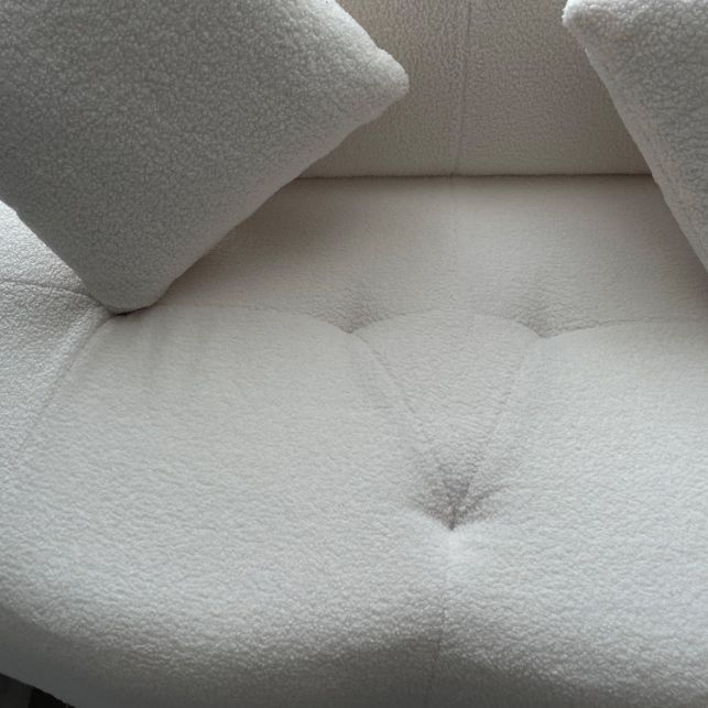 Contemporary Armless Sofa Wool Cloud-Shaped Seating in Cream Clearhalo 'furn' 'furn_sofas' 'Furniture' 'Living Room Furniture' 'Sofa' 'sofas' 1200x1200_471e14e6-a3a3-4b3a-9176-f97baa257925