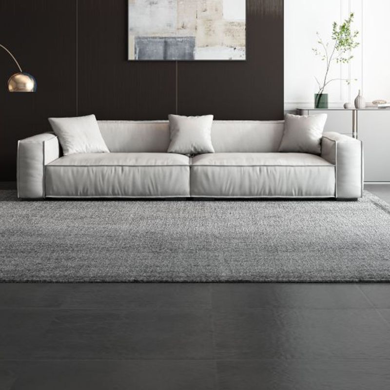 Modern Living Room Faux Leather Couch Square Arm Standard Cushions Sofa Clearhalo 'furn' 'furn_sofas' 'Furniture' 'furniture_sofas' 'Living Room Furniture' 'Sofa' 'sofas' 1200x1200_471e2448-b666-4a56-8188-fd6bb6c3de7e