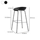 Contemporary Bar-stool Plastic Counter Bar Stool with Metal Legs for Kitchen Clearhalo 'Bar Furniture' 'Bar Stools' 'bar_stools' 'furn' 'furn_bar_stools' 'Furniture' 'furniture_bar_stools' 'Kitchen & Dining Furniture' 1200x1200_47231636-44d4-4a37-9f80-e041248c81b7