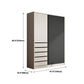 Manufactured Wood Storage Cabinet Contemporary Cabinet with Drawers