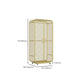 Modern Style Wardrobe Closet Metal Wardrobe Cabinet for Bedroom Clearhalo 'Armoires & Wardrobes' 'armoires_wardrobes' 'Bedroom Furniture' 'furn' 'furn_armoires_wardrobes' 'Furniture' 1200x1200_47253e07-8b26-4028-b832-2d20ddb52b8a