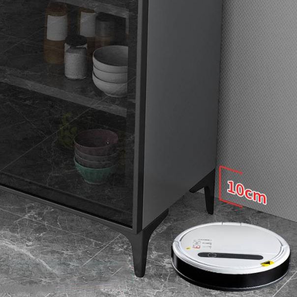 Server in stile glam Sinterato Sinted Stone Server con porta per soggiorno